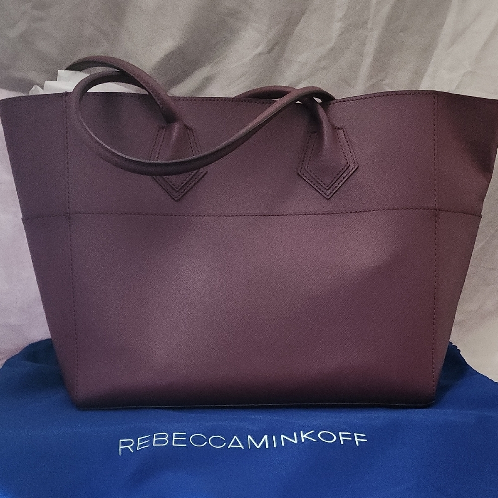 Rebecca Minkoff Burgundy Tote Bag